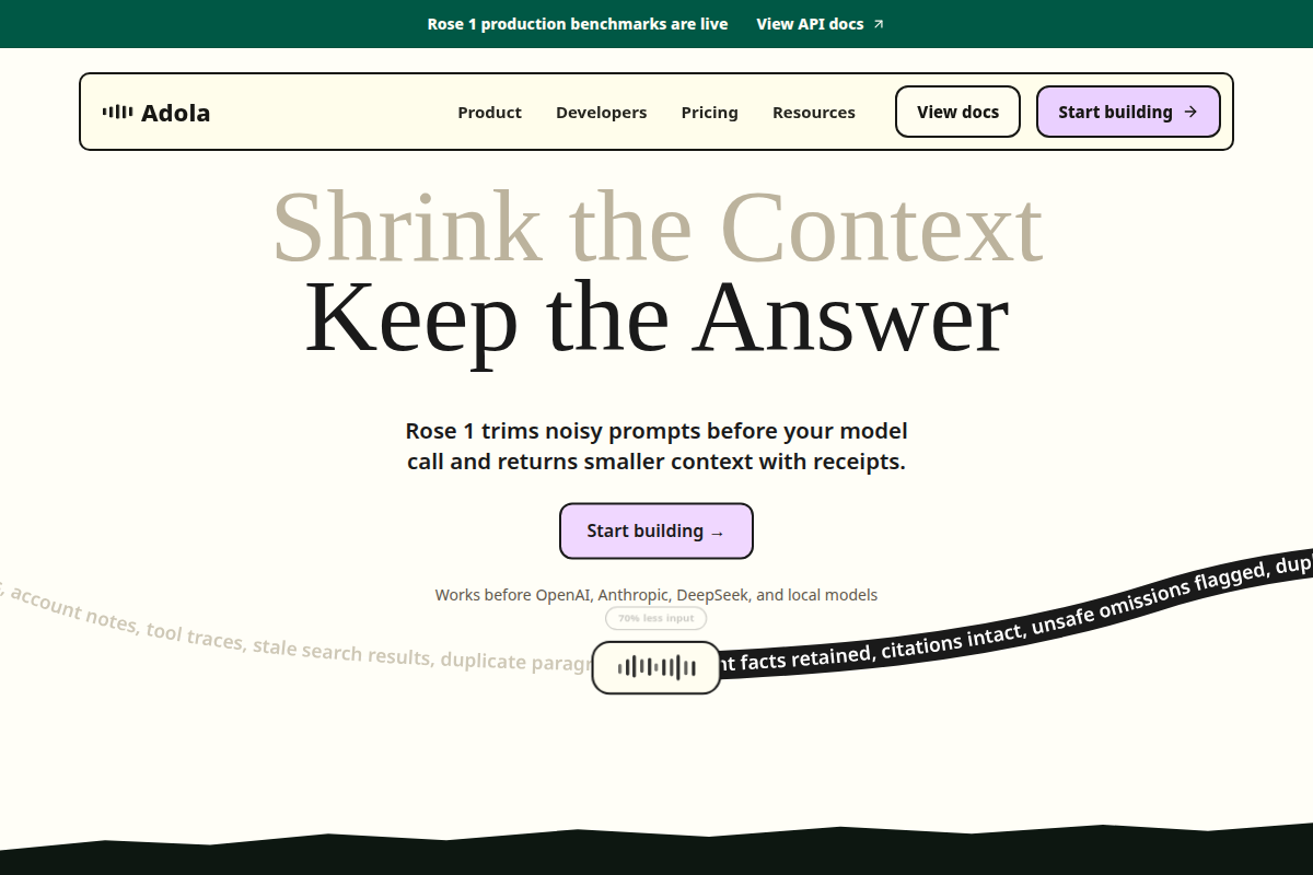 Adola screenshot