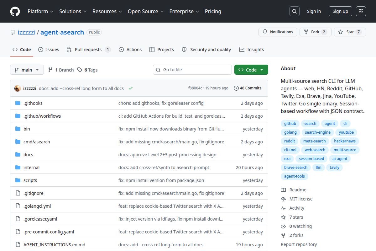 agent-asearch screenshot