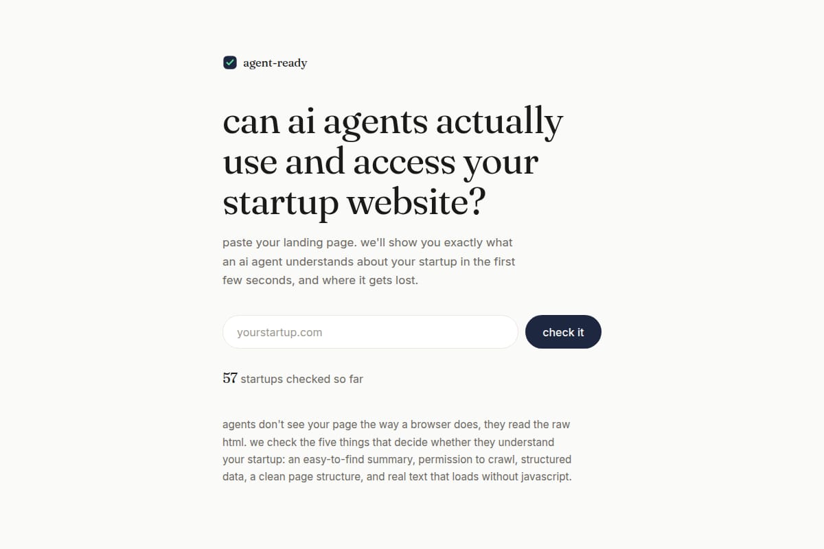 agent-ready thumbnail