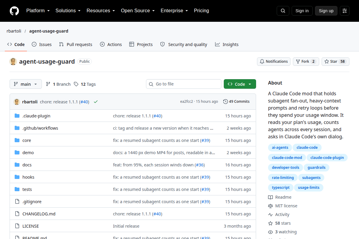 agent-usage-guard screenshot