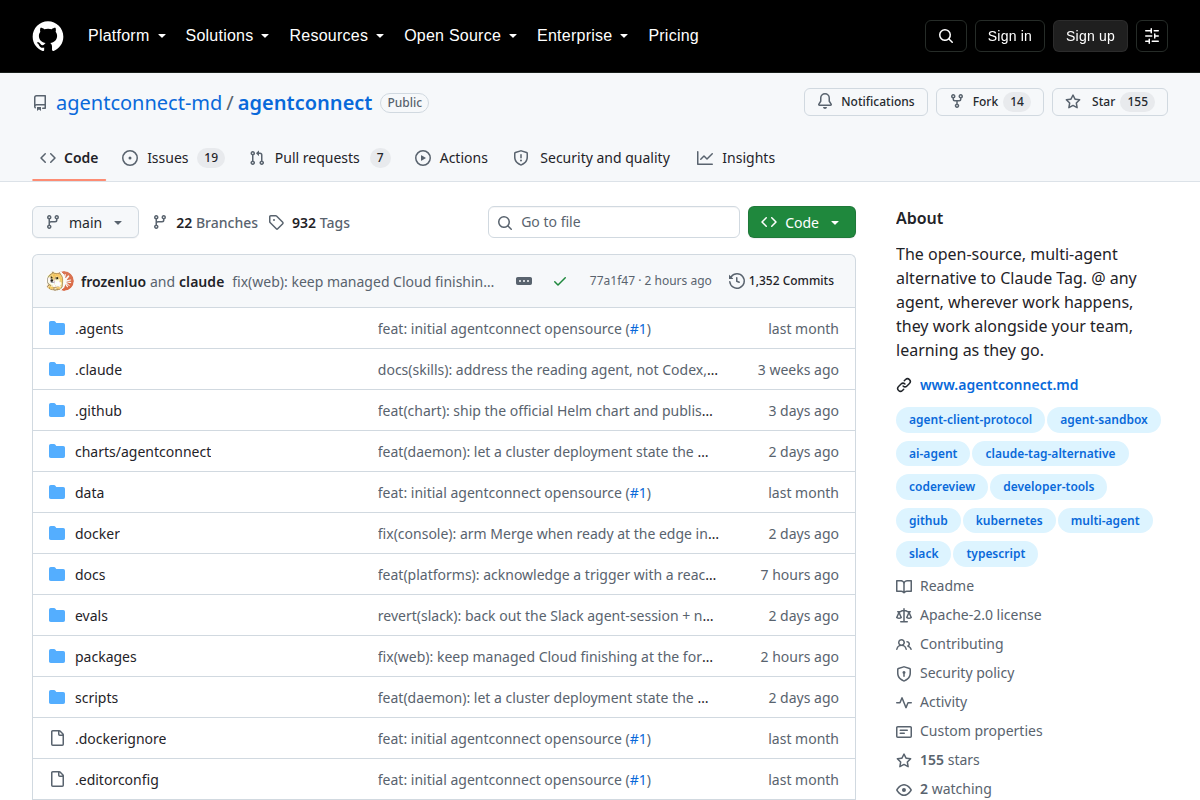 AgentConnect screenshot