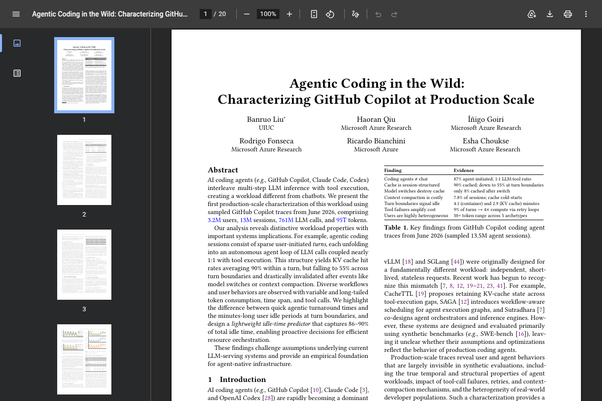 Agentic Coding in the Wild: Characterizing GitHub Copilot at Production Scale screenshot