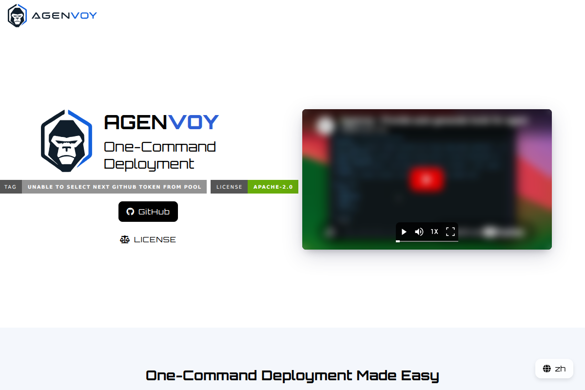 Agenvoy screenshot