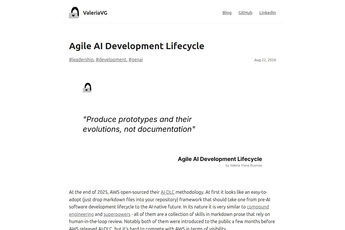 Agile AI Development Lifecycle thumbnail