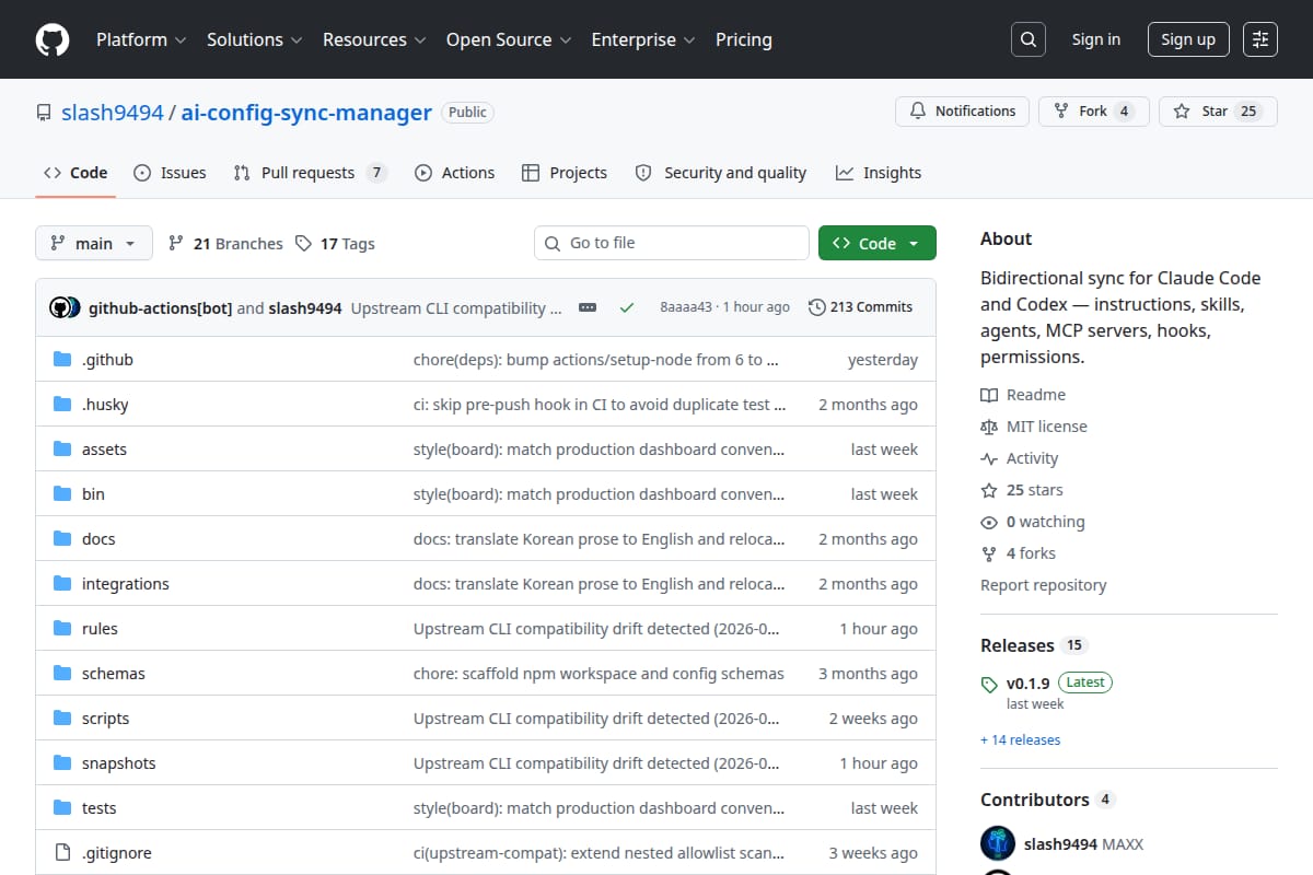 AI Config Sync Manager thumbnail