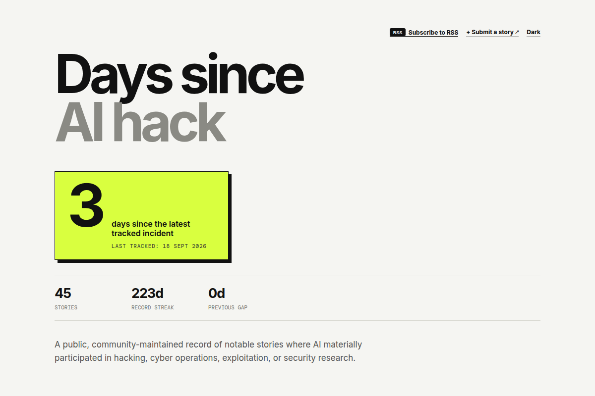 AI Hack Watch screenshot