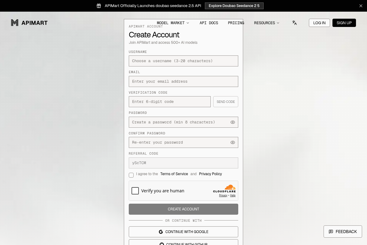APIMart screenshot