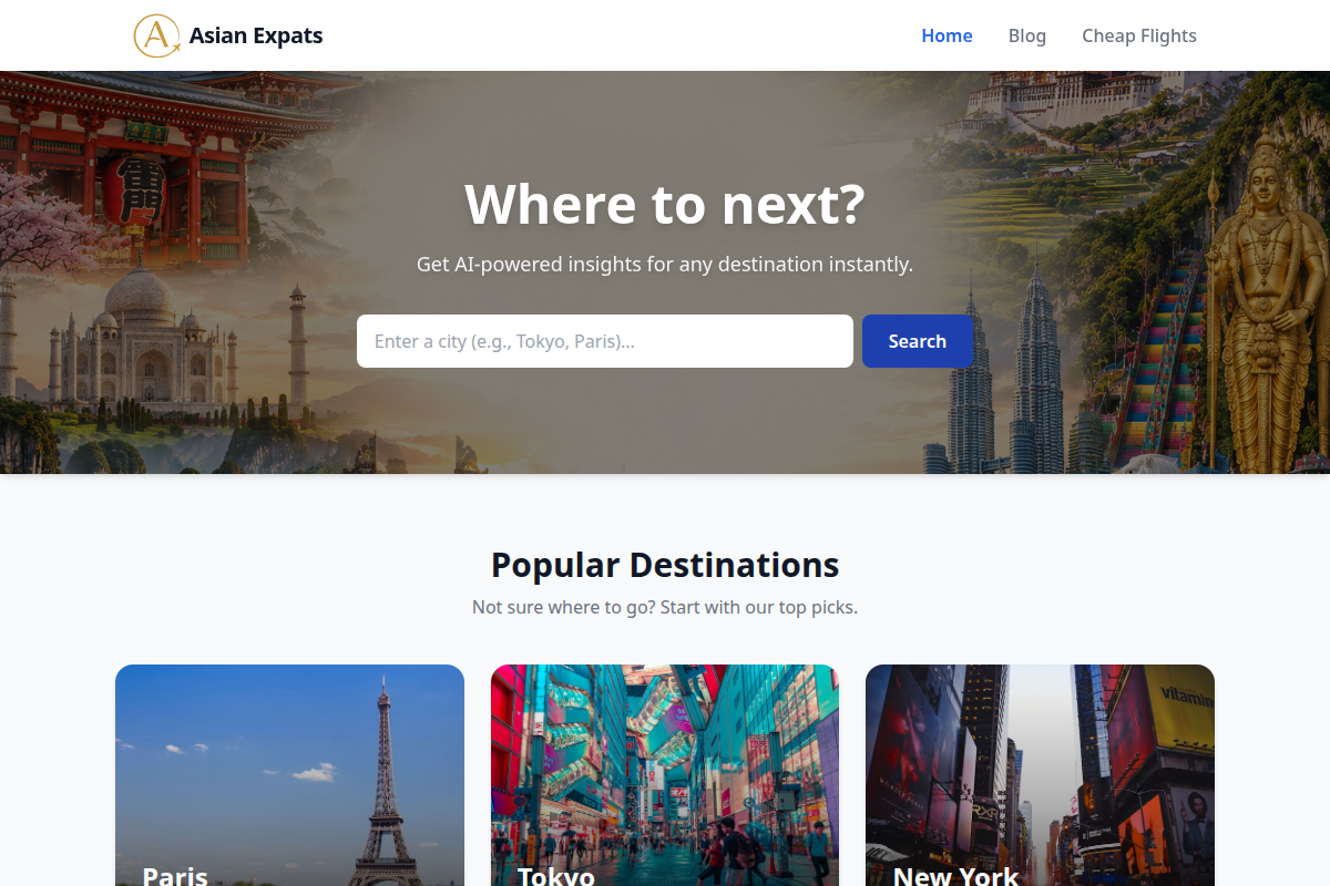 Asian Expats screenshot
