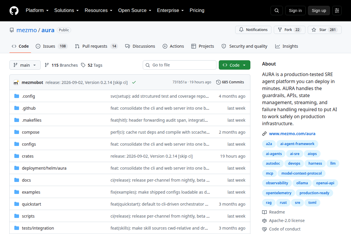 AURA screenshot