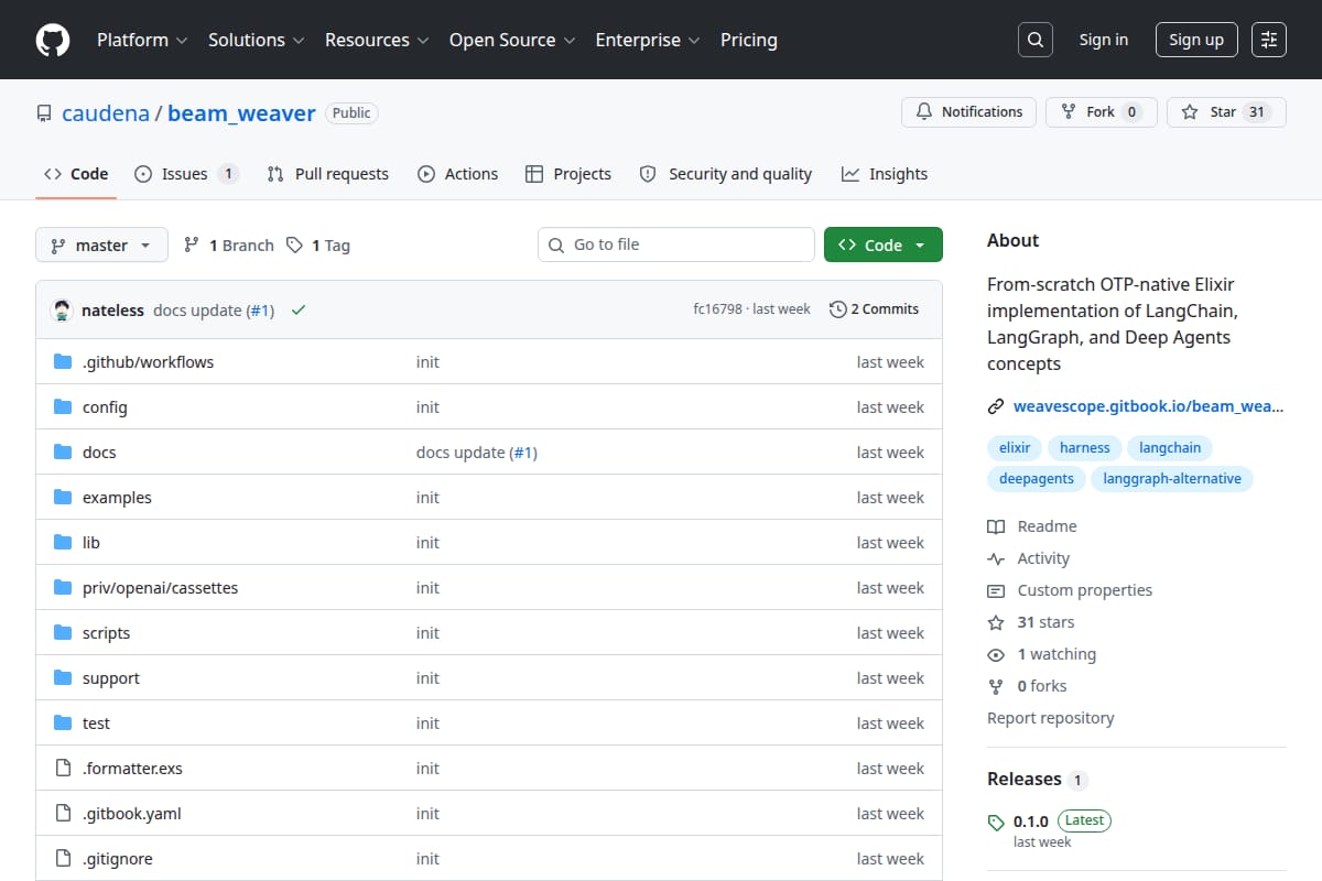 BeamWeaver screenshot