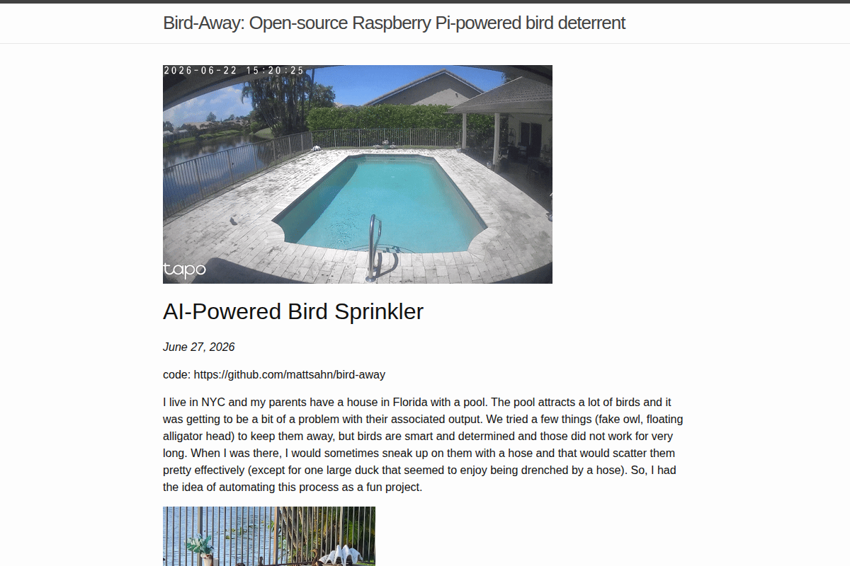 Bird-Away screenshot