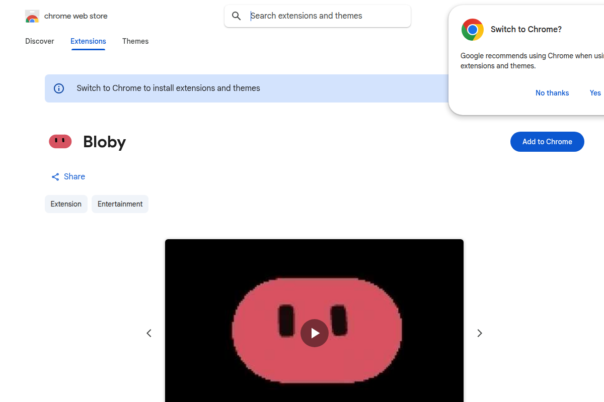 Bloby screenshot