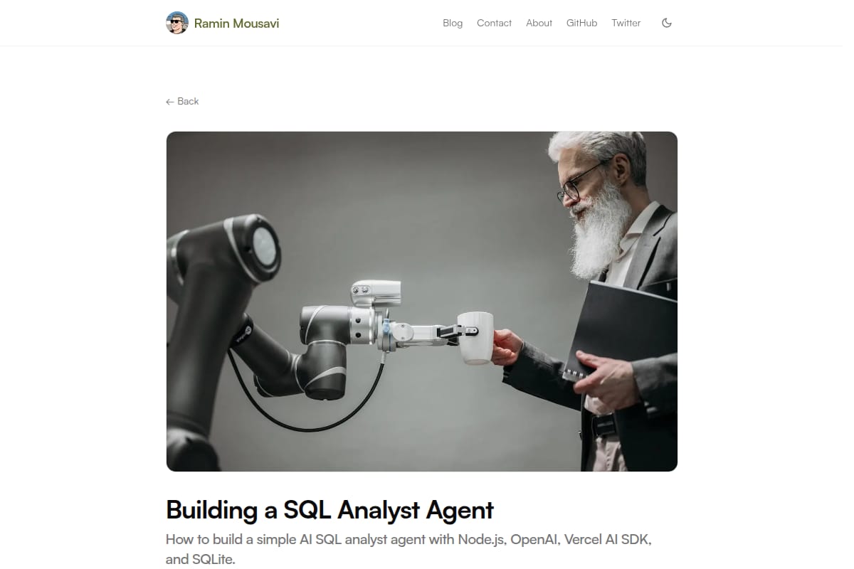 Building a SQL Analyst Agent thumbnail