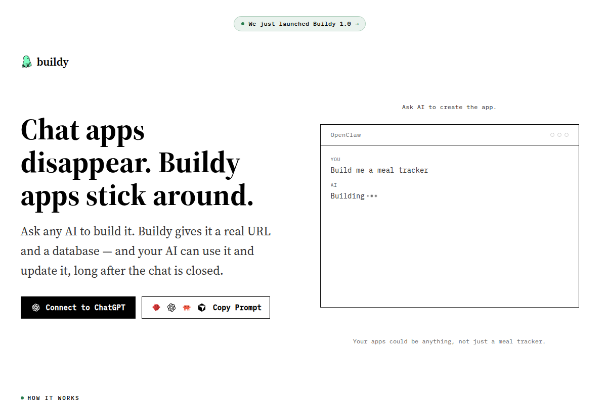 Buildy screenshot