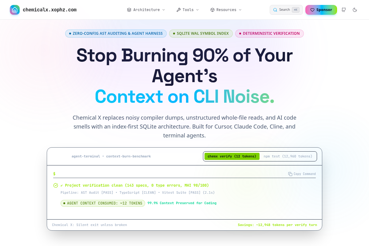 Chemical X screenshot
