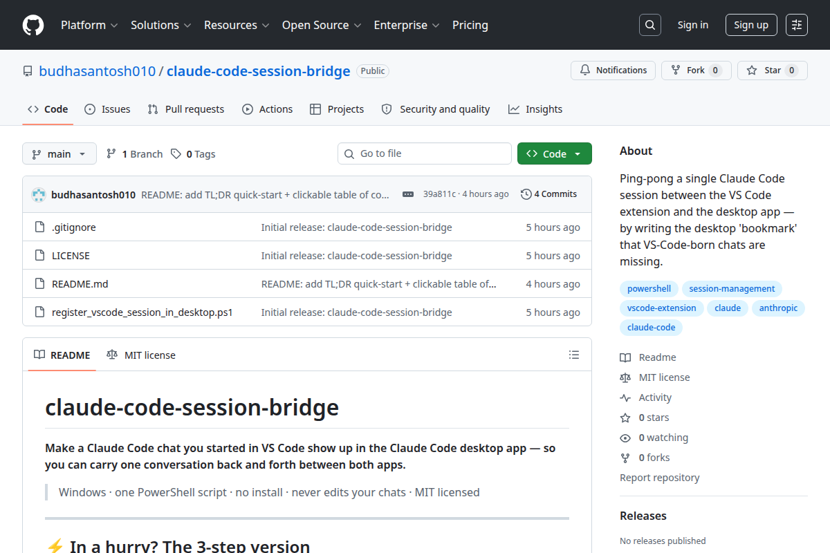 claude-code-session-bridge screenshot