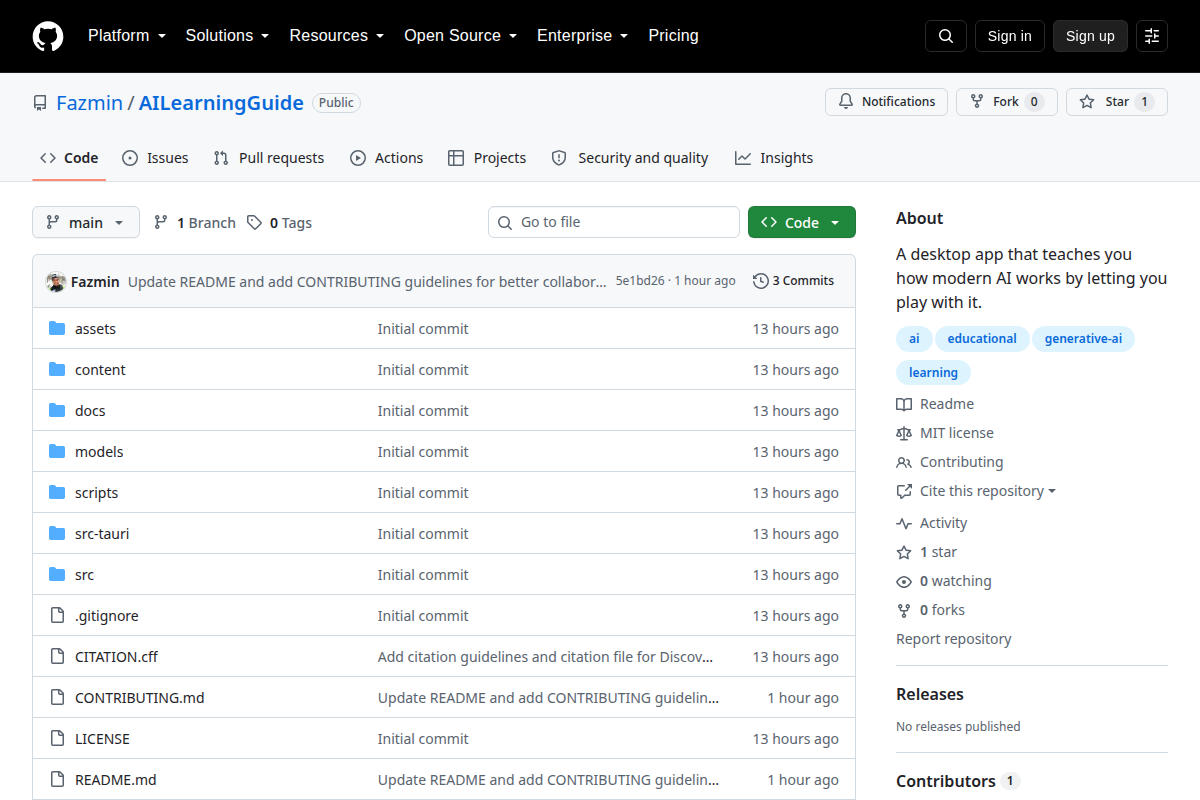 Discover AI: A Learning Guide screenshot