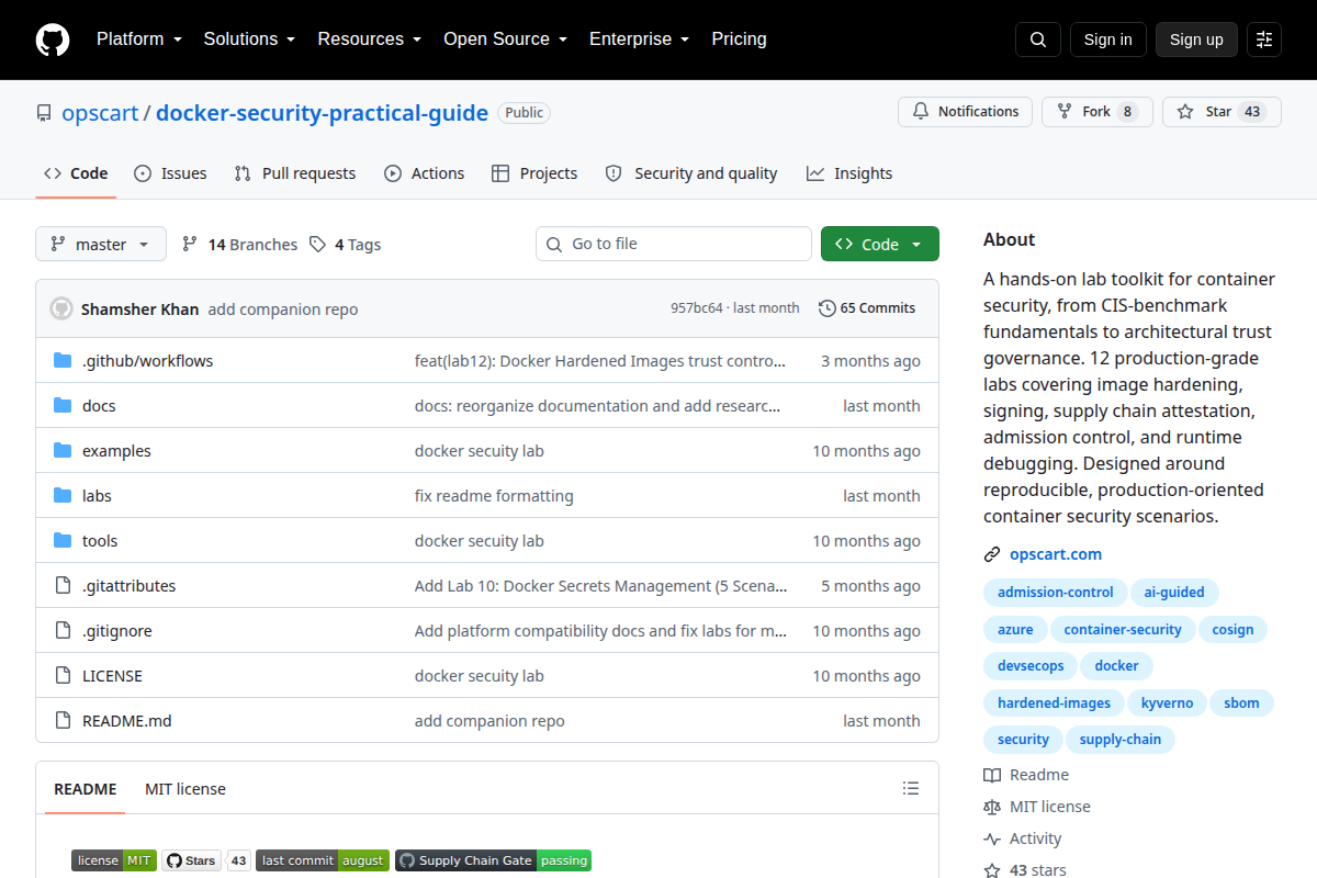 Docker Security: A Practical Guide screenshot