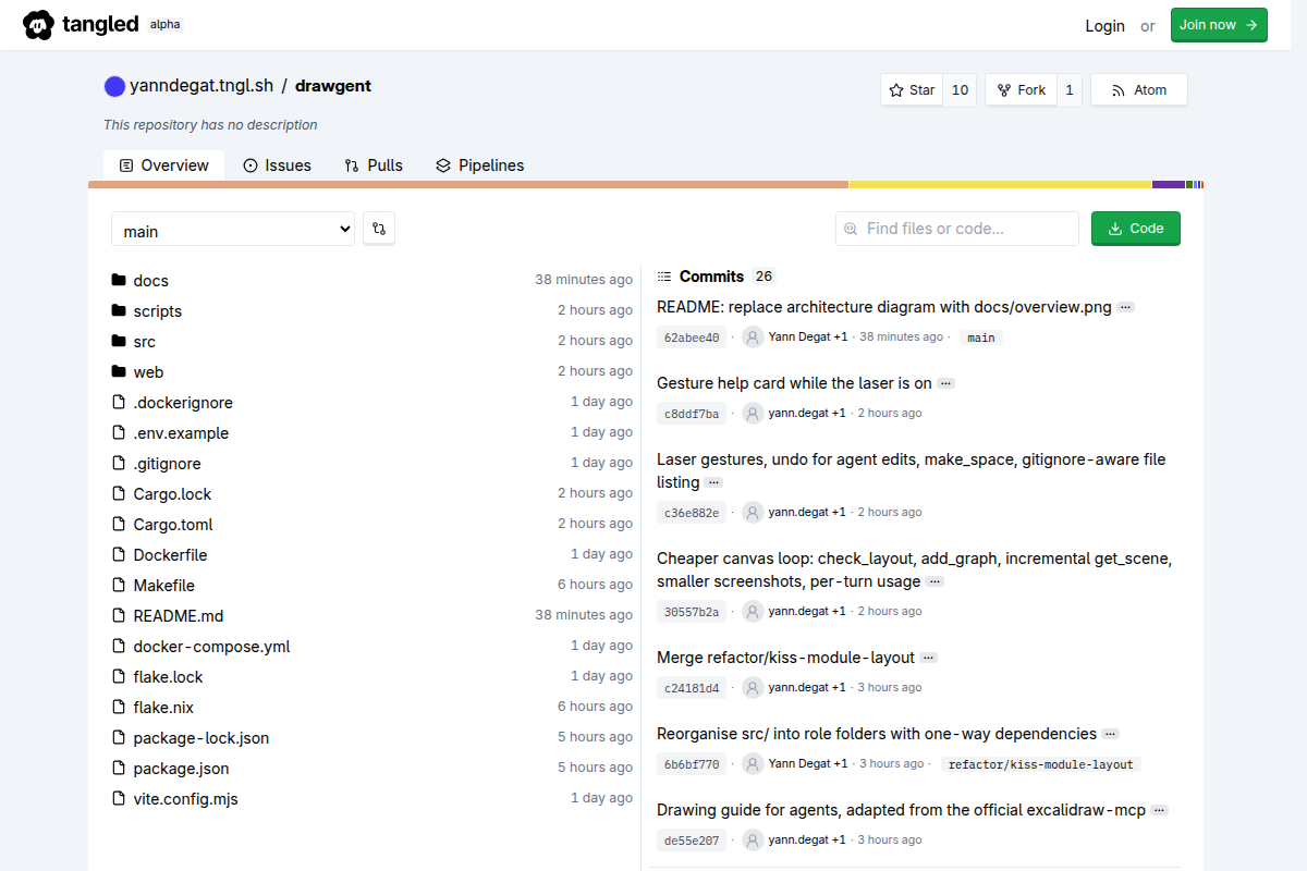 Drawgent screenshot