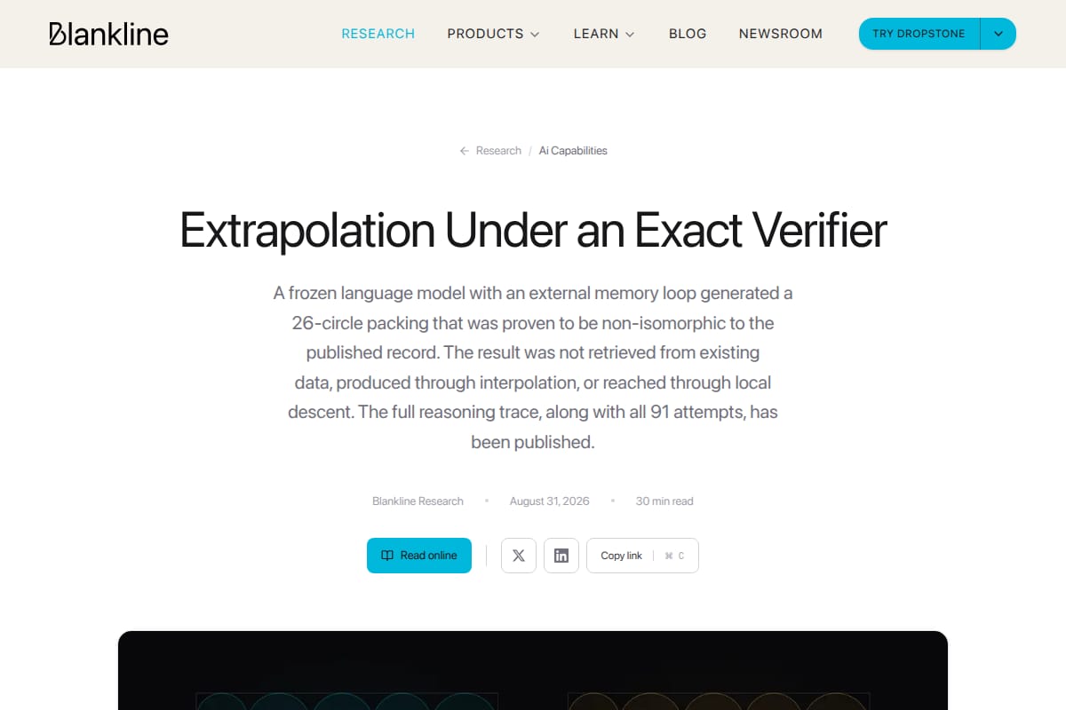 Extrapolation Under an Exact Verifier thumbnail
