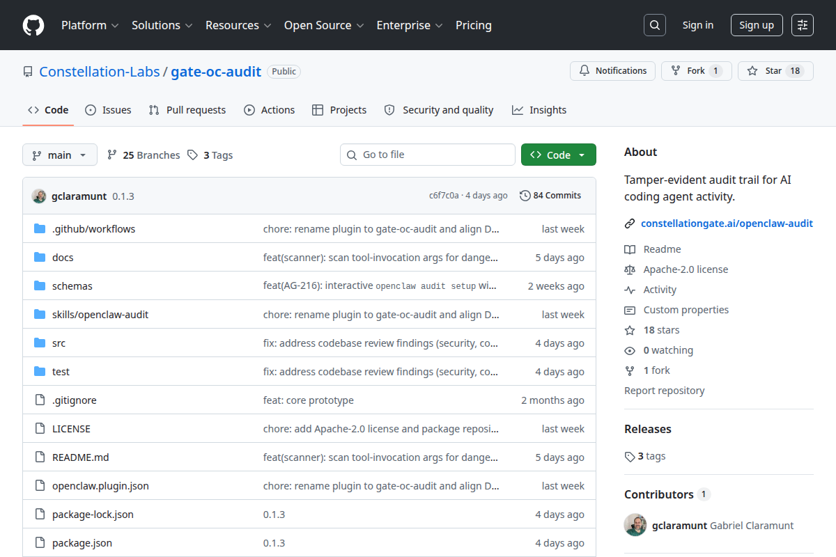 gate-oc-audit screenshot