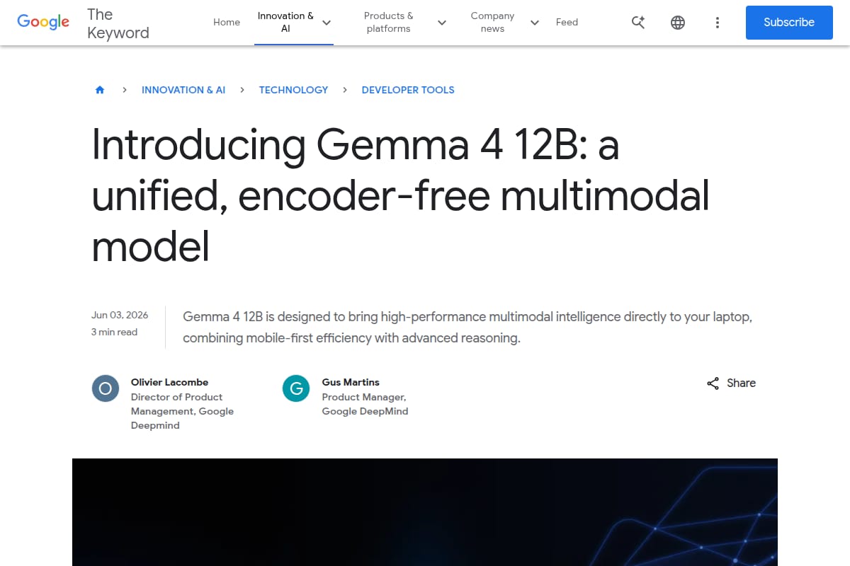 Gemma 4 12B screenshot