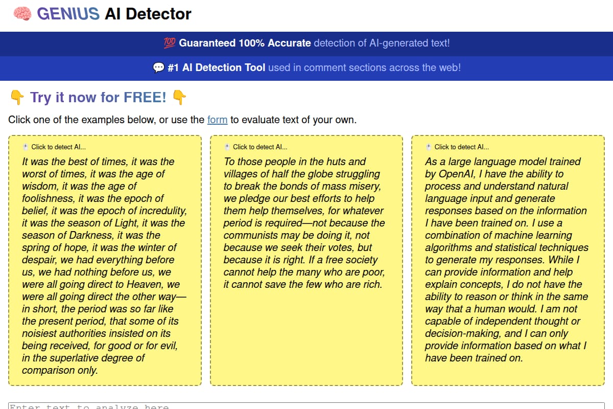 GENIUS AI Detector thumbnail