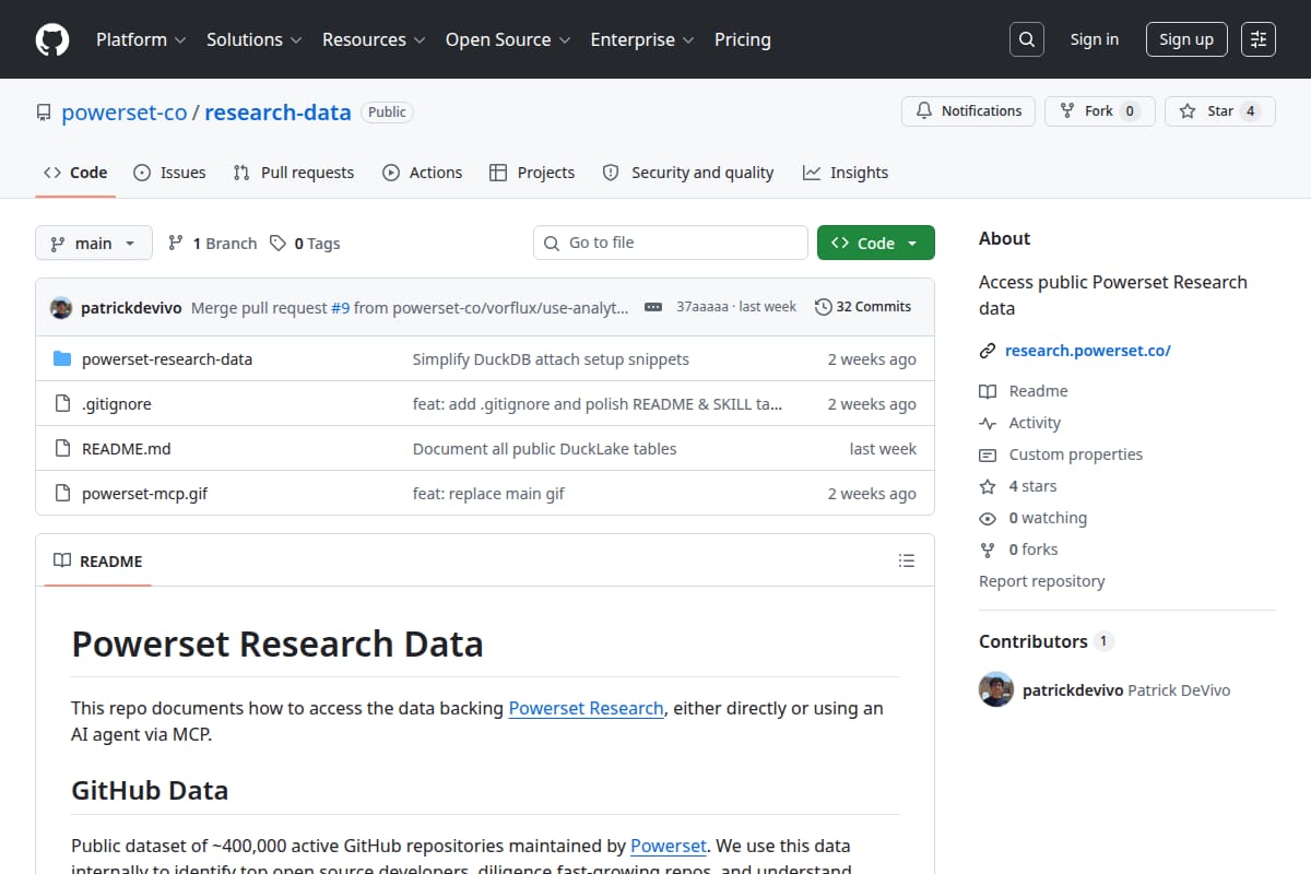 GitHub Data Archive via MCP thumbnail