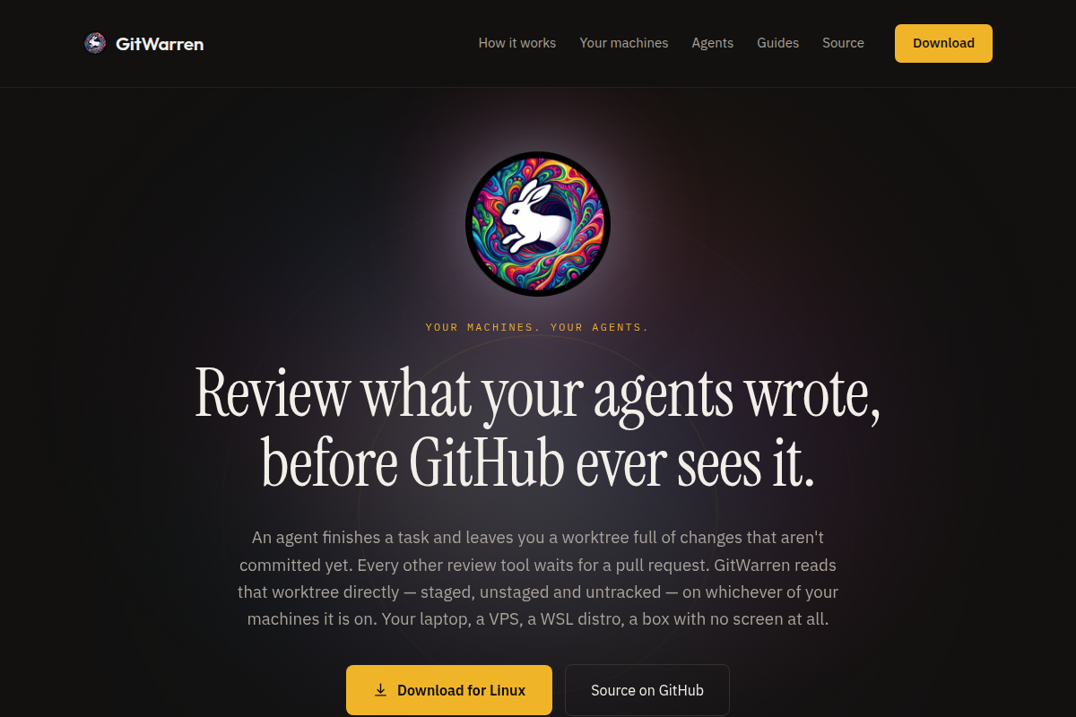 GitWarren screenshot