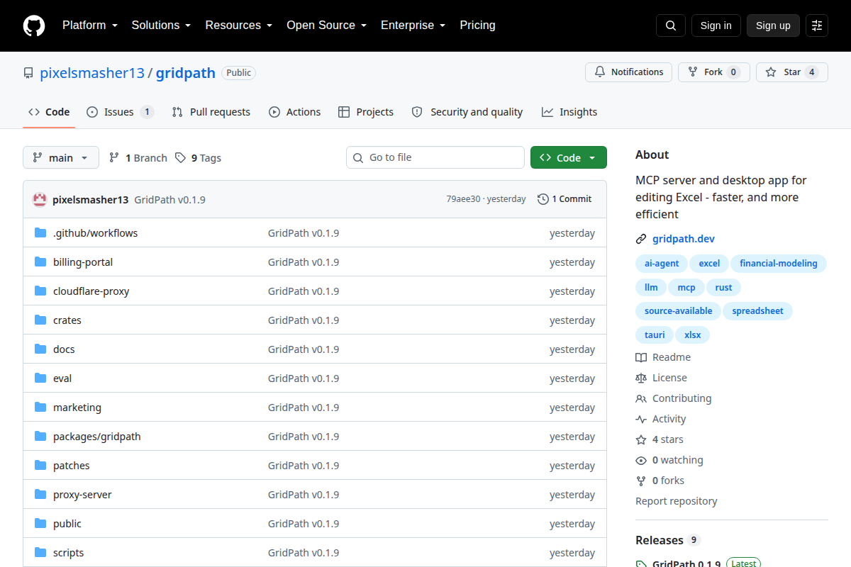 GridPath screenshot