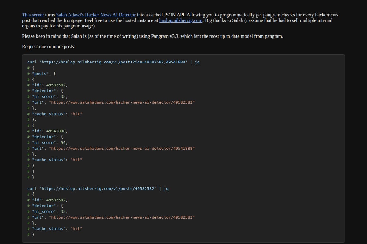 hnslop screenshot