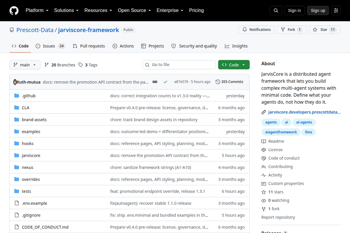 JarvisCore Framework thumbnail