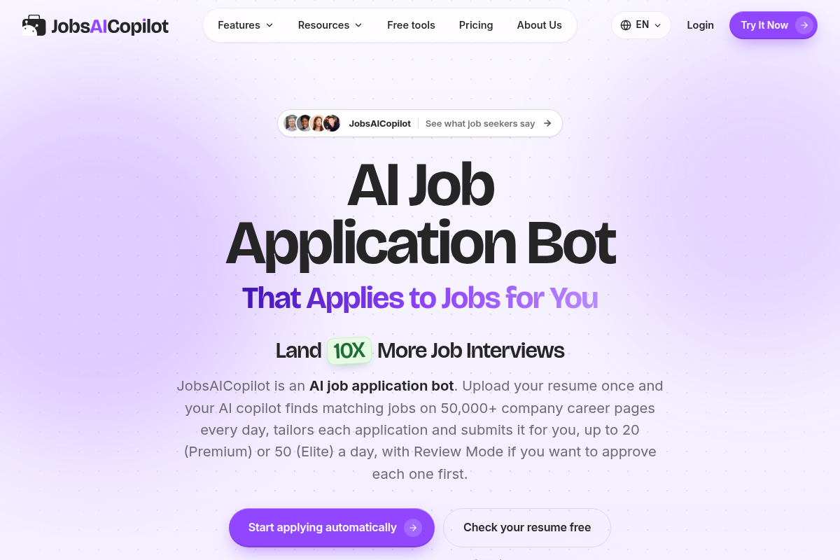 JobsAICopilot screenshot