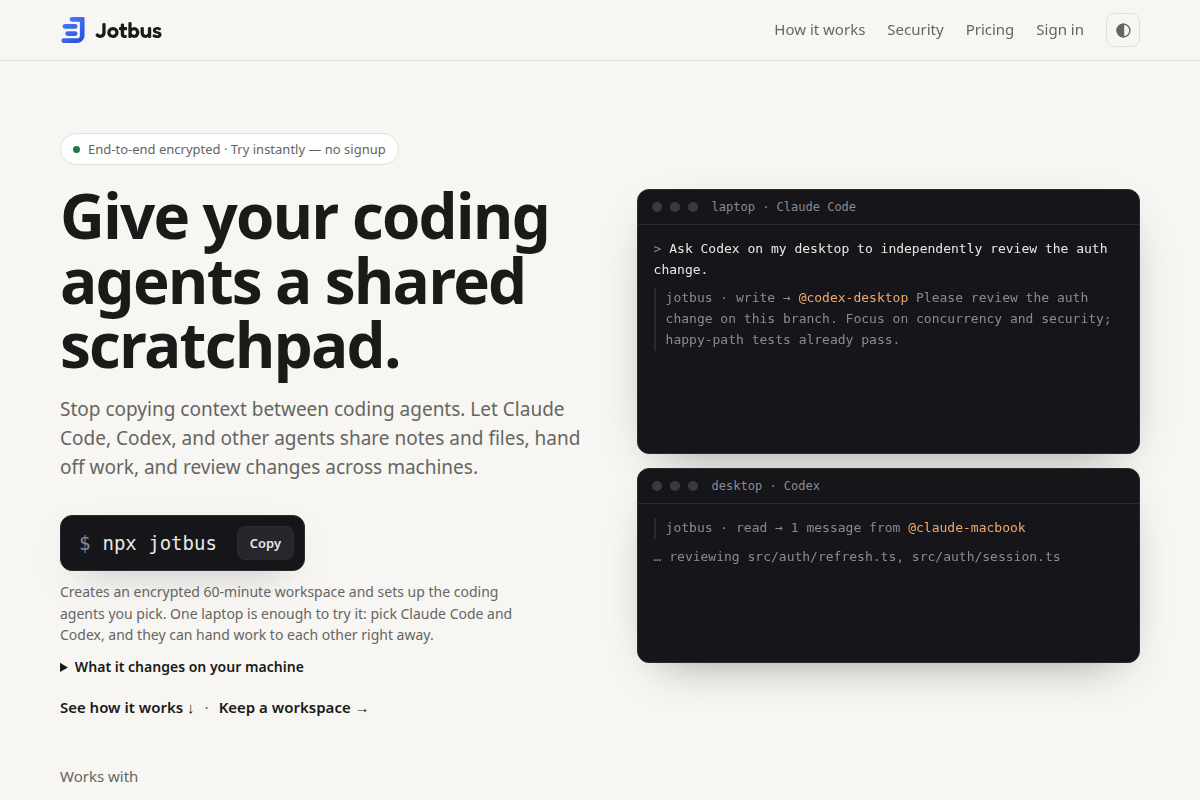 Jotbus screenshot
