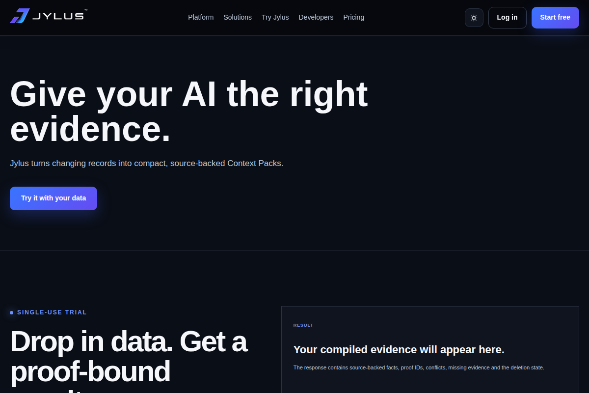 Jylus screenshot