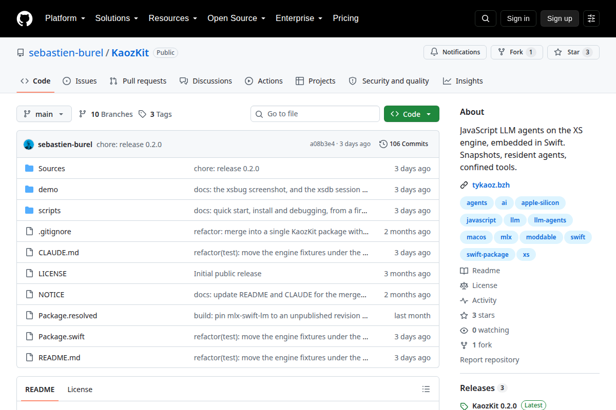 KaozKit screenshot