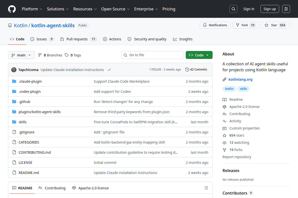 Kotlin-agent-skills screenshot