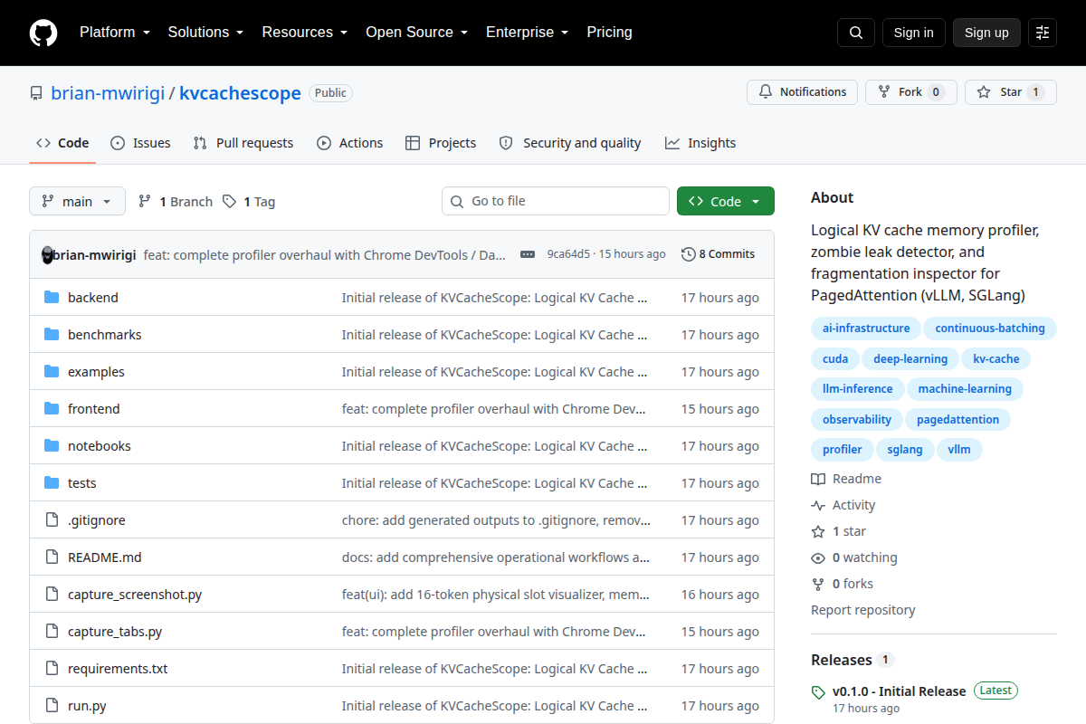 kvcachescope screenshot