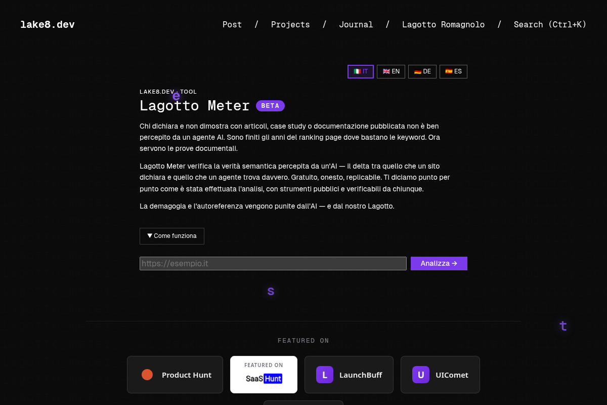 Lagotto Meter screenshot
