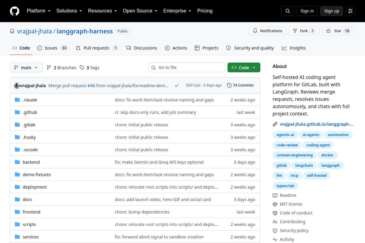 langgraph-harness screenshot