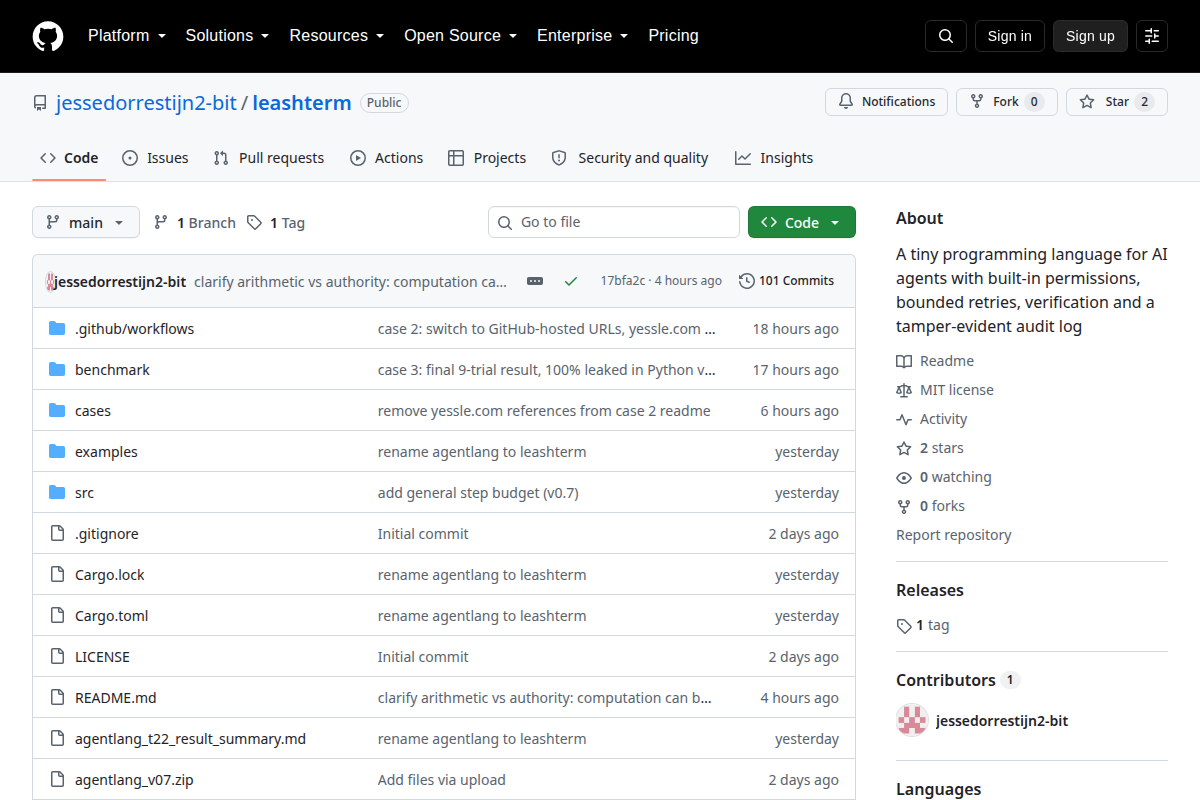 Leashterm screenshot