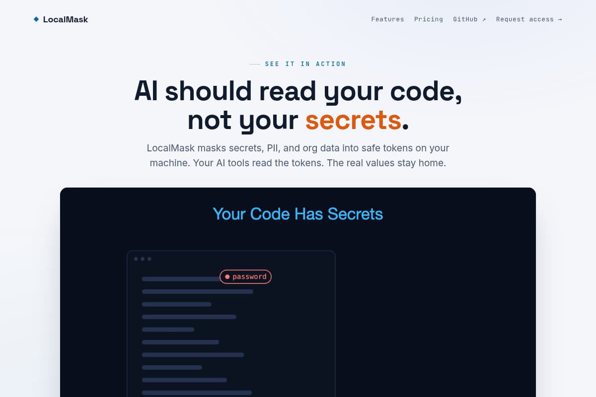 LocalMask screenshot