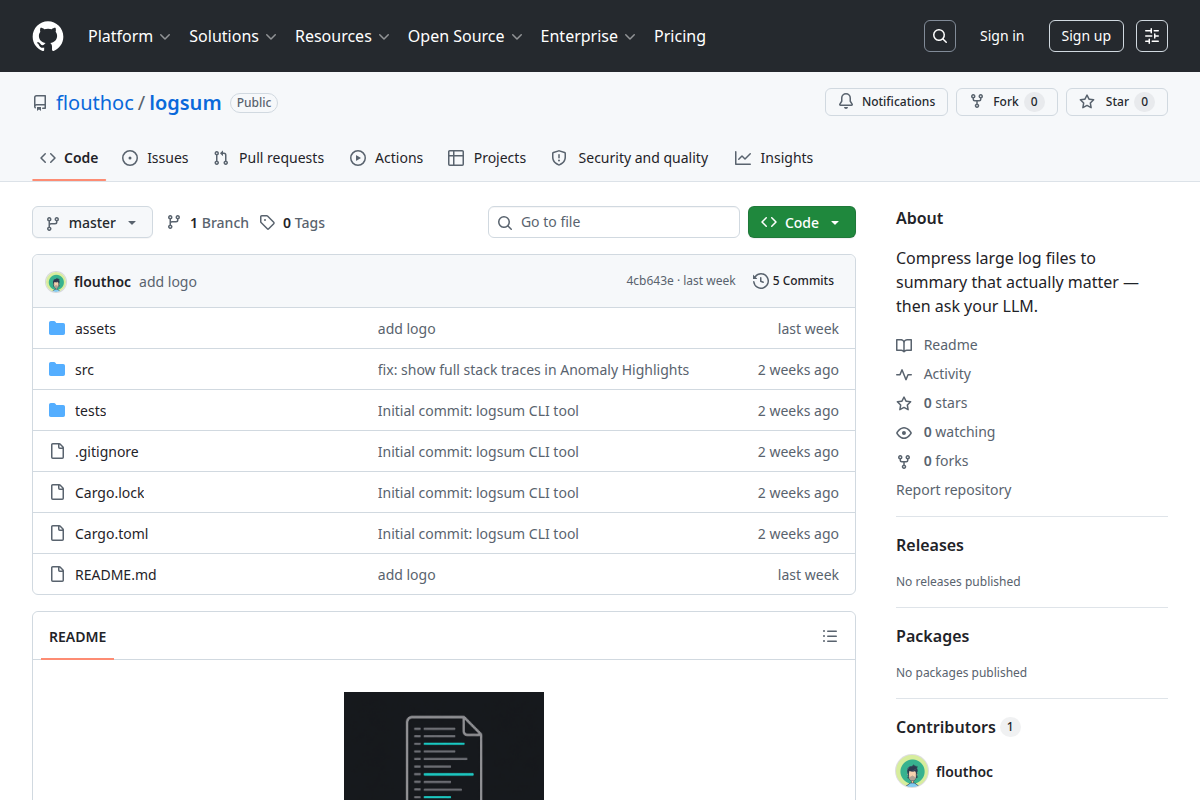 logsum screenshot