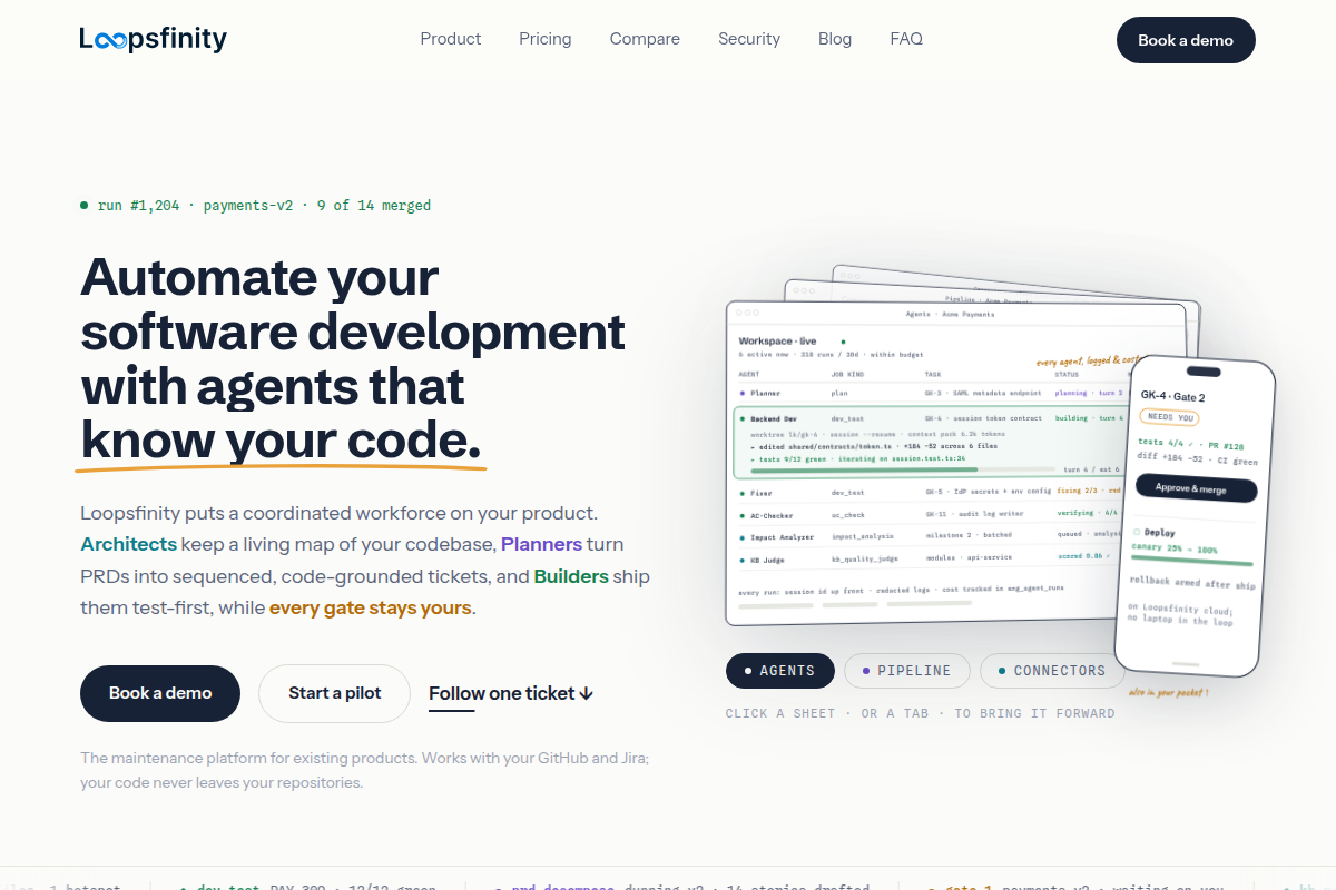 Loopsfinity screenshot
