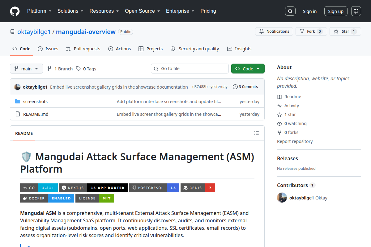 Mangudai ASM screenshot