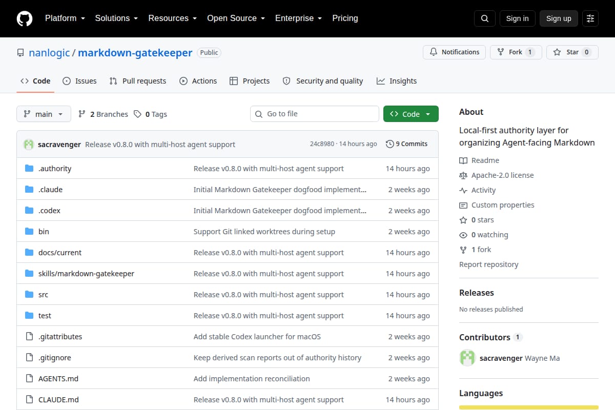 Markdown Gatekeeper thumbnail