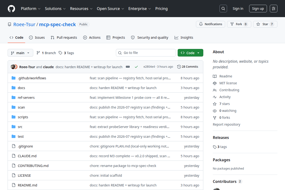 mcp-spec-check screenshot