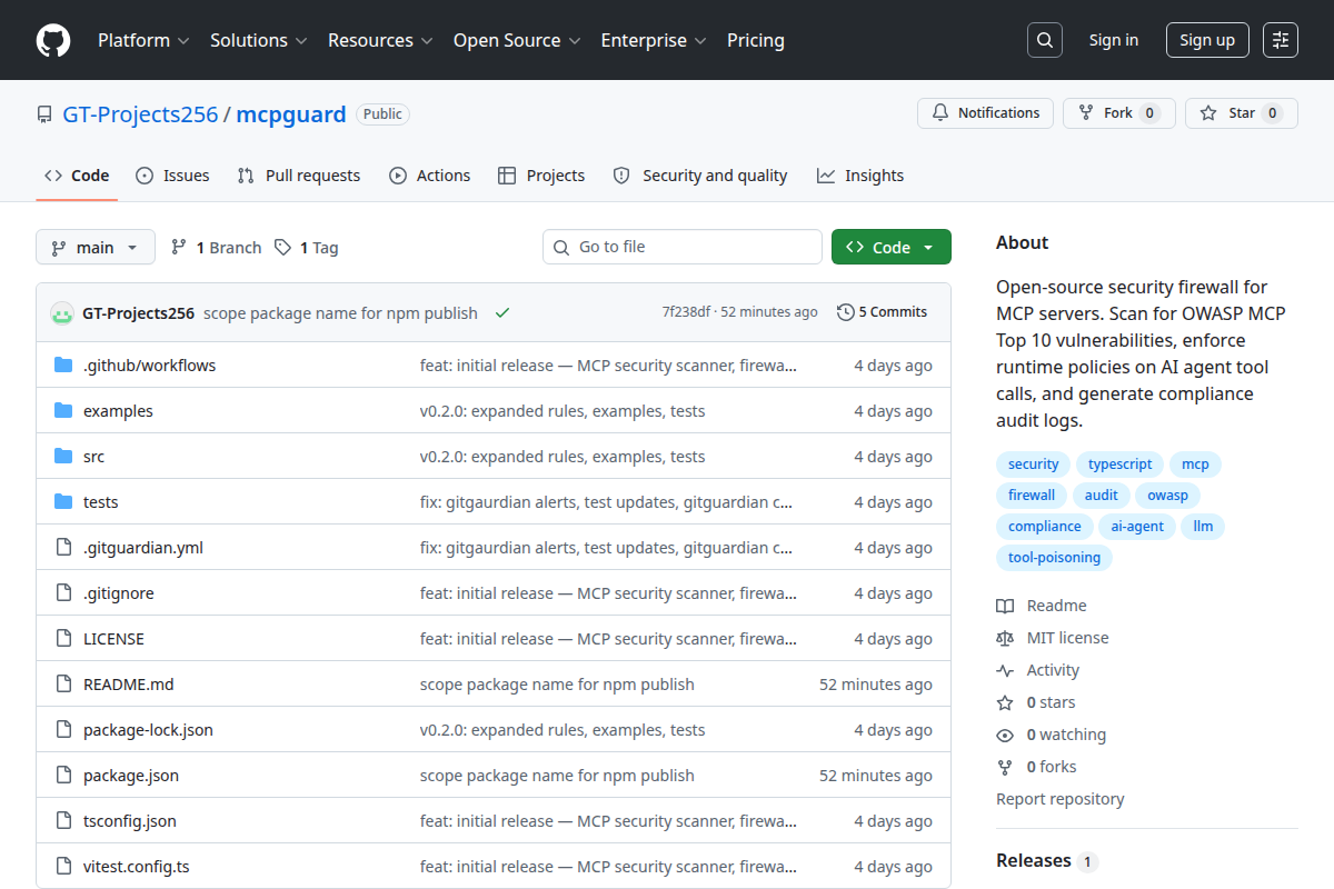 mcpguard screenshot