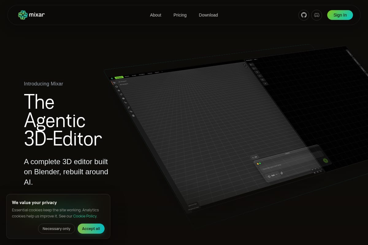 Mixar screenshot