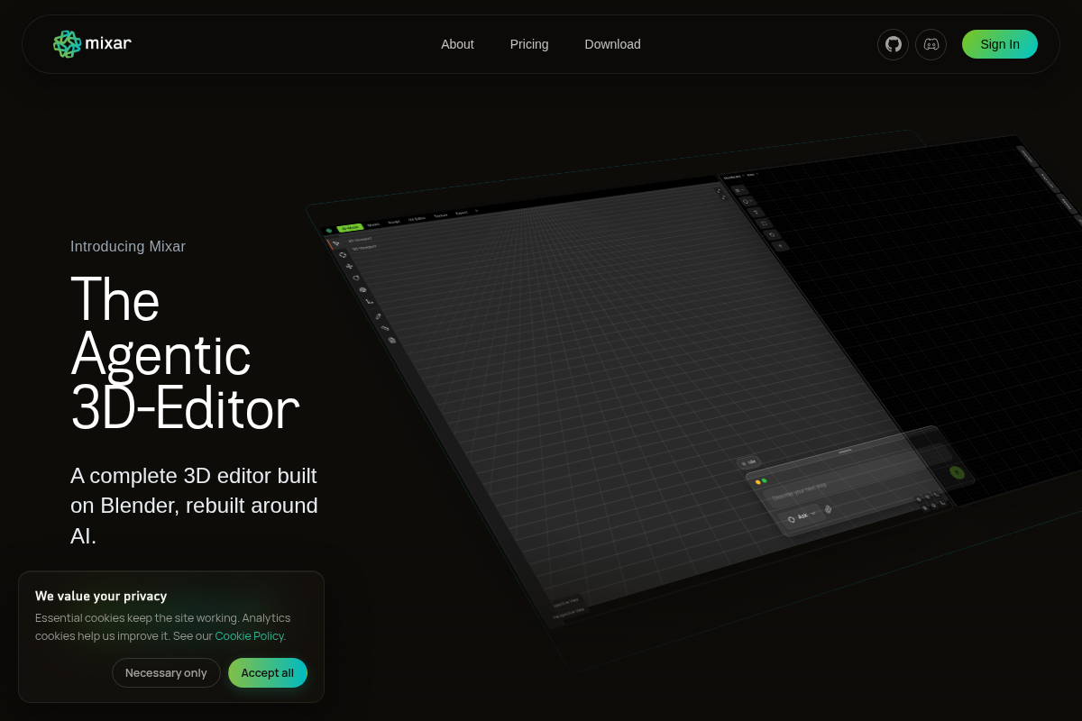 Mixar screenshot